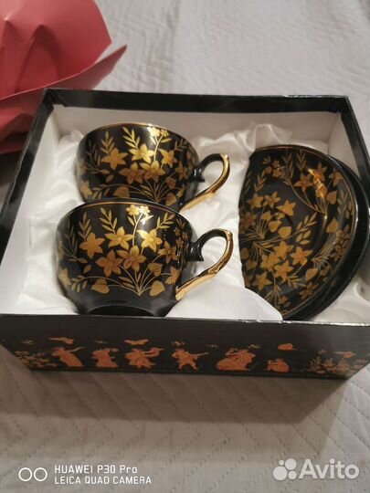 Сервиз чайный фарфор VaBene 4 предмета