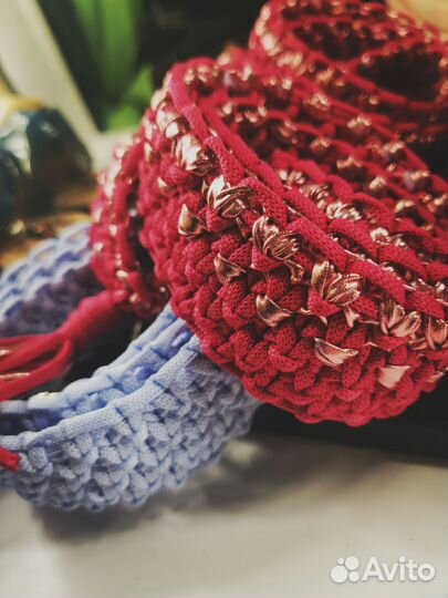 Макраме ремень