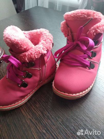 Зимние ботинки для девочки