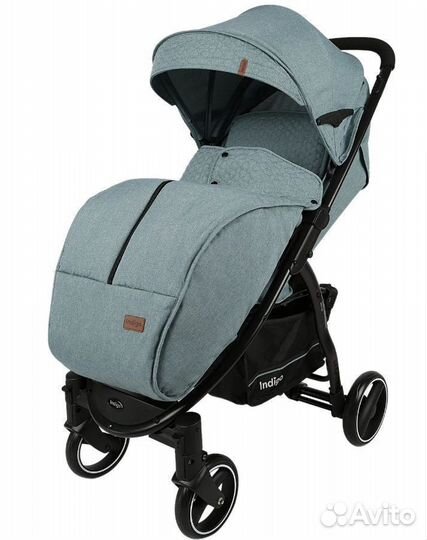 Прогулочная коляска Indigo Sigma Lux зеленый