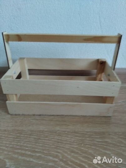 Ящик деревянный подарочный