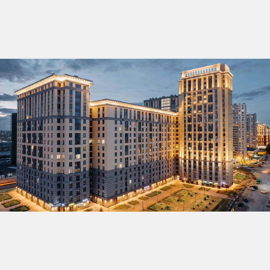 3-к. квартира, 96,4 м², 4/23 эт.