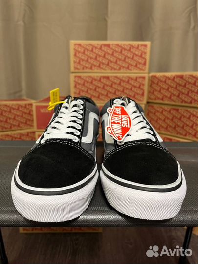 Кеды Vans черно-серые 41, 42, 43, 44, 45