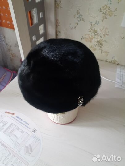 Шапка норковая женская