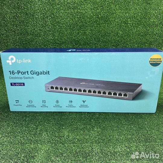 Коммутатор новый tl-sg116