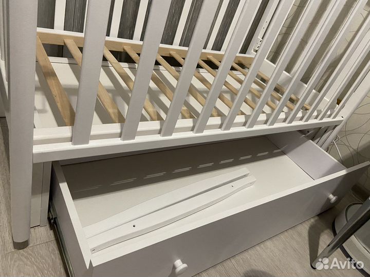 Кровать детская Антел Каролина 4/6 с маятником