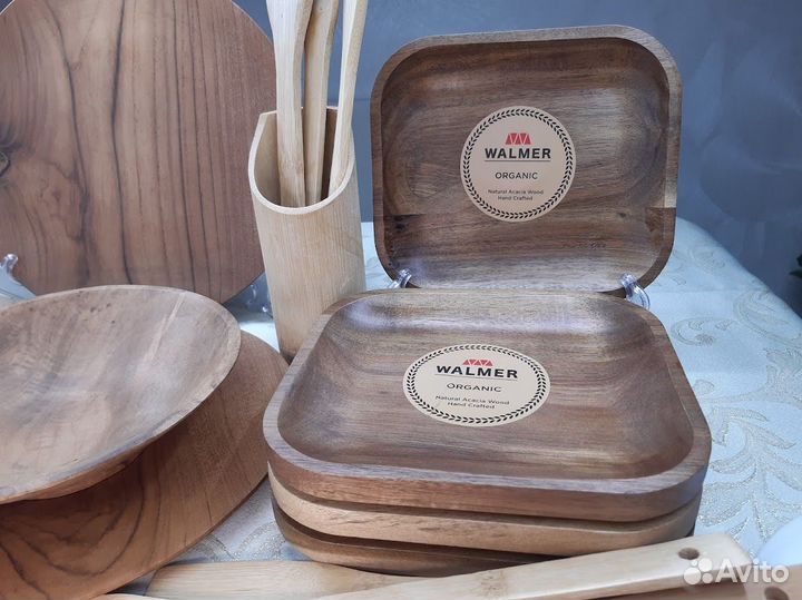 Посуда и принадлежности для кухни из дерева