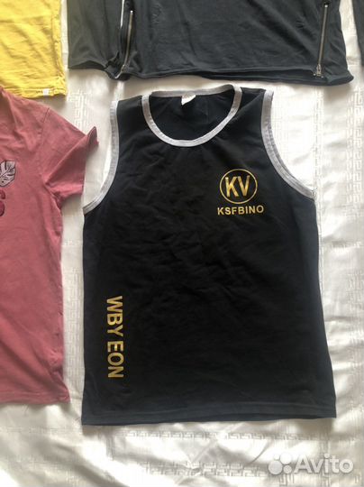 Футболки пакетом на мальчика рост 140-152 см