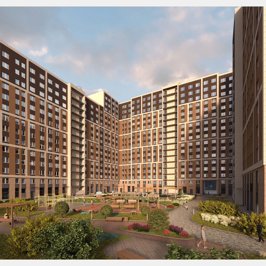 Апартаменты-студия, 23,6 м², 15/17 эт.