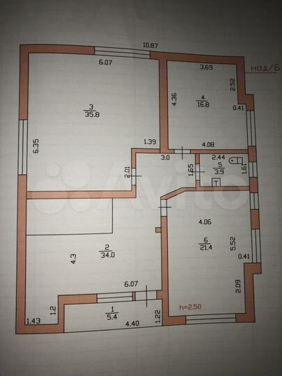 Дом 229,1 м² на участке 3,82 га
