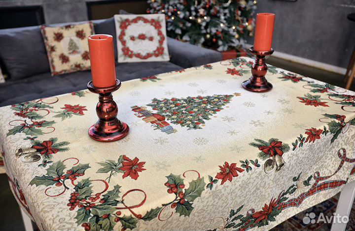 Скатерть на стол, Новогодняя скатерть