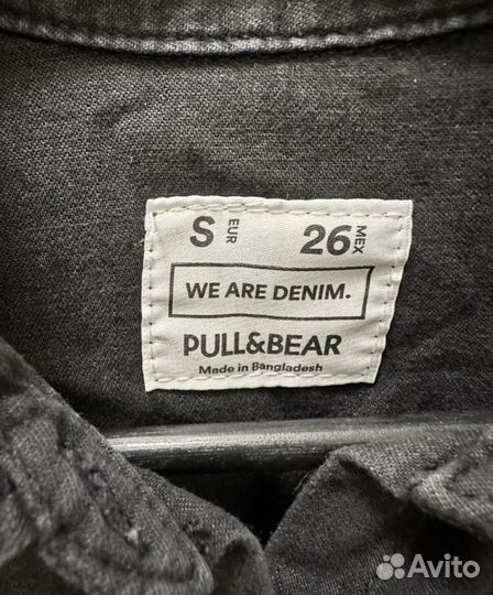 Платье рубашка Pull&bear