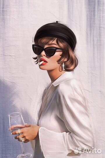 Цифровой digital портрет по фото