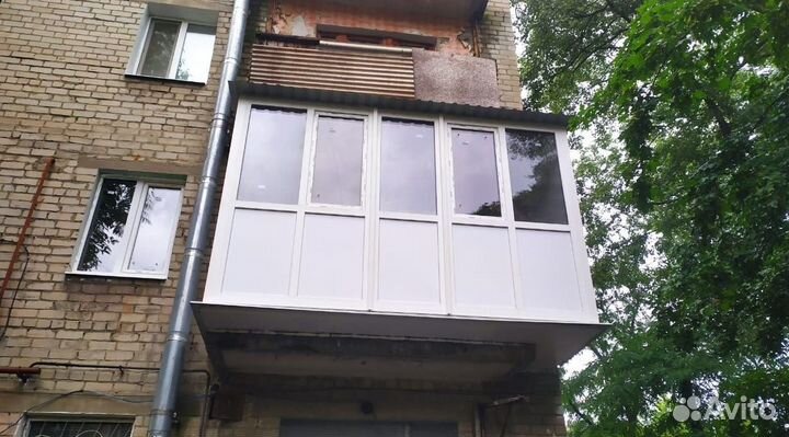 Балкон пвх под ключ