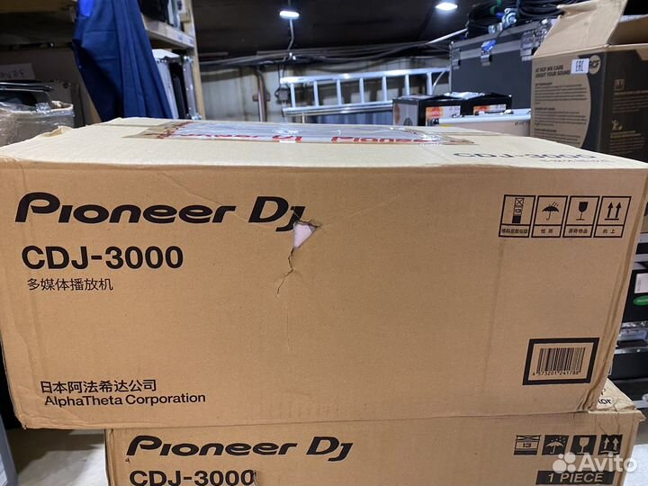 Оригинальная коробка pioneer cdj 3000