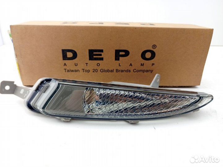 Поворотник передний левый Opel Astra J 2014