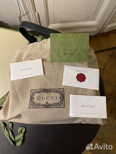 Сумка натуральная кожа Gucci