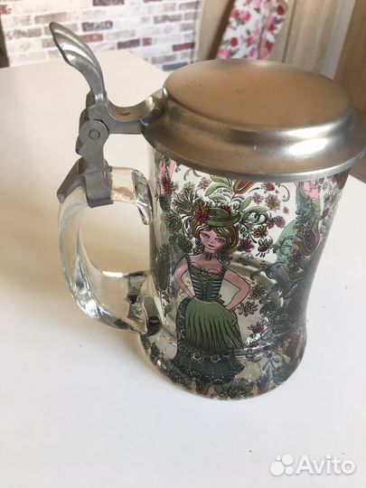Пивная кружка Германия, винтаж, коллекционная