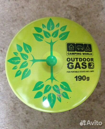 Газовый картридж Camping world 190 г