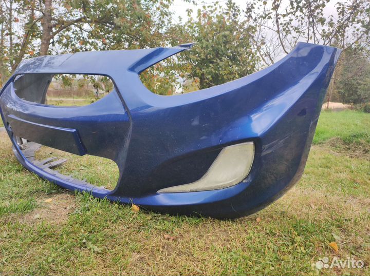 Бампер hyundai solaris