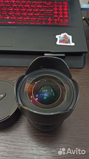 Объектив Samyang mf 14 mm T3.1 для Canon