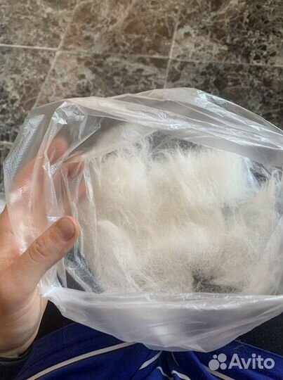 Собачья шерсть хаски