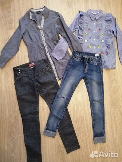 Вещи пакетом на девочку 146-152