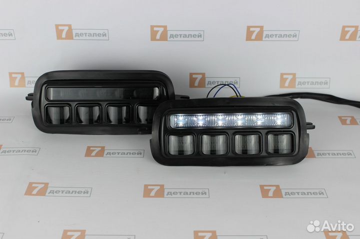 Подфарники Светодиодные Тонированные Нива Новые
