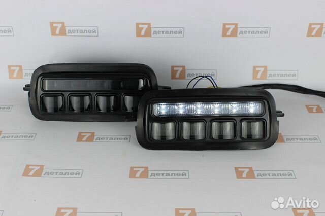 Подфарники Светодиодные Тонированные Нива Новые