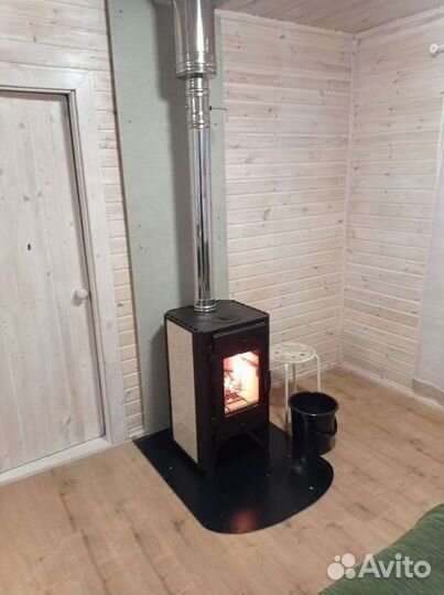 Печь камин на дровах