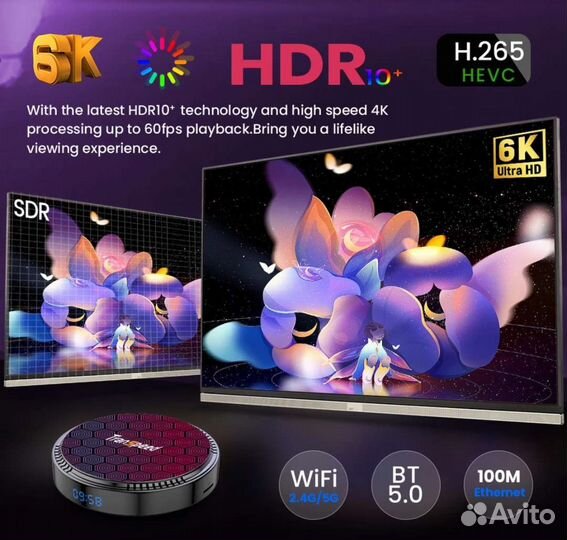 Цифровая тв приставка Android 12.0