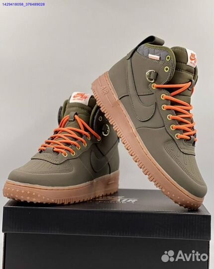 Кроссовки Nike Air Force 1 Duckboot (с мехом) (Арт.36256)