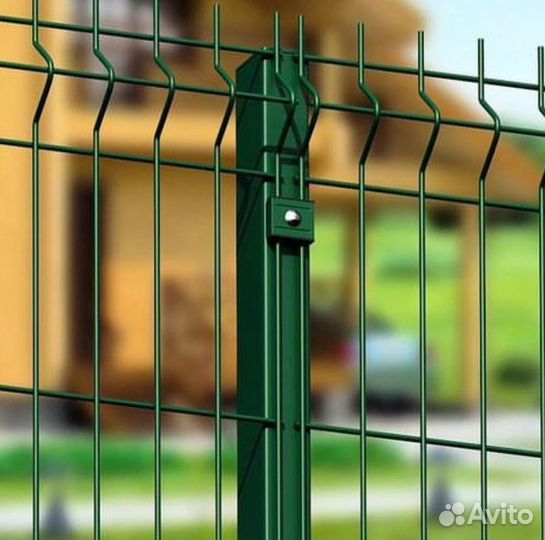 Забор из 3D сетки