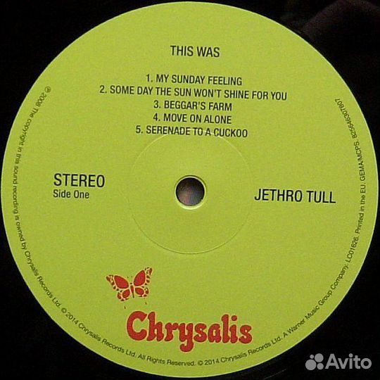 Винил Jethro Tull – This Was