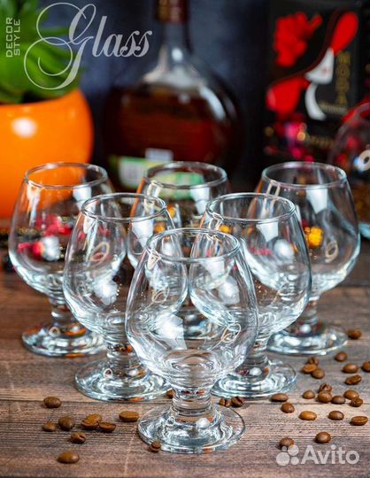 Набор бокалов для коньяка