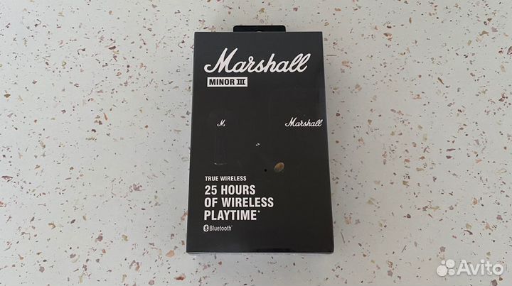 Беспроводные наушники Marshall Minor III 3 черные