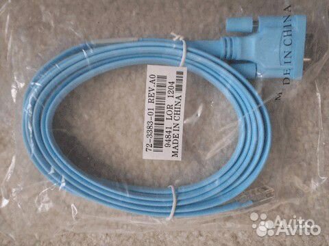 Консольный кабель Cisco RS 232- RJ45