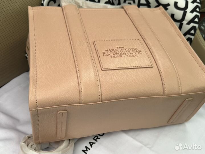 Сумка the tote bag Marc Jacobs leather medium bag