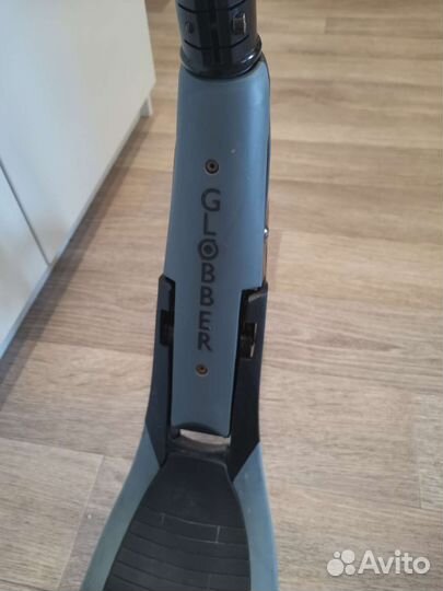 Самокат Globber ONE NL 205 Черно-серый