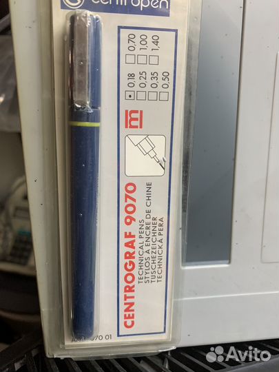 Рапидограф, Centropen 0,18; 1,0; 1,2