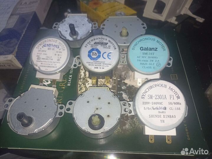 Мотор вращения тарелки микроволновки