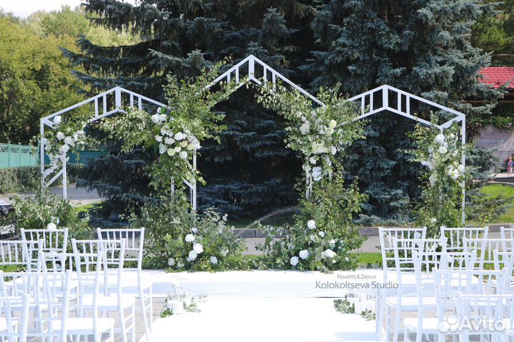Конструкции для декора свадьбы