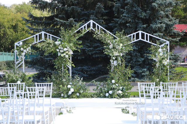 Конструкции для декора свадьбы