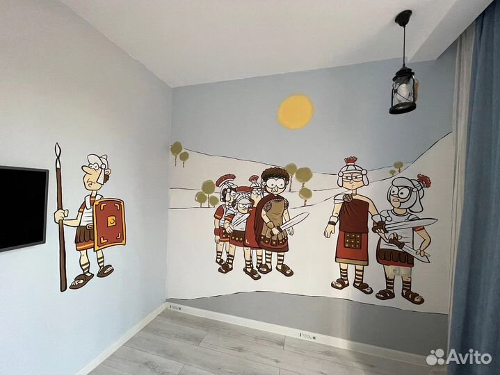 Художник. Роспись стен