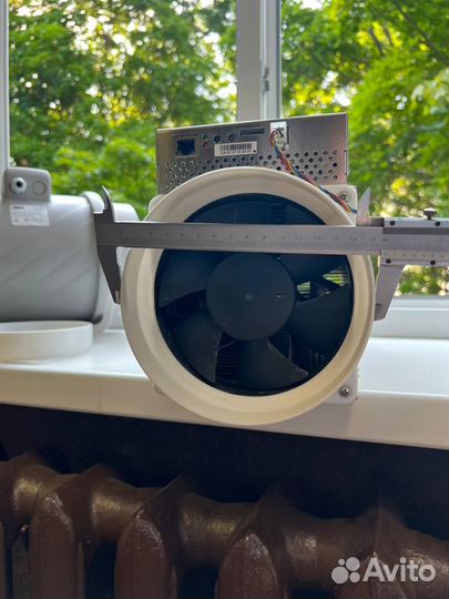 Фланец для асика whatsminer