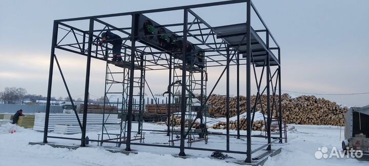 Сушильная камера для древесины - калориферы