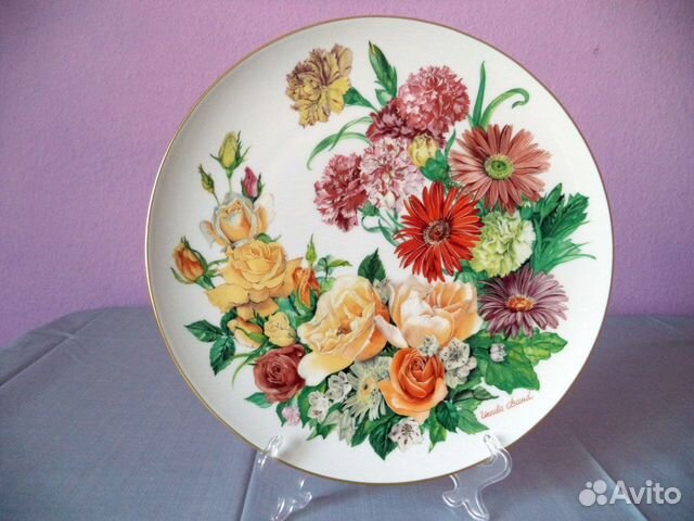 Настенная тарелка Hutschenreuther Германия