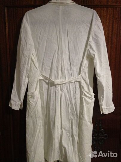 Белый медицинский халат 44-46 бу