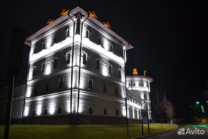 Комплект оборудования фасадной подсветки