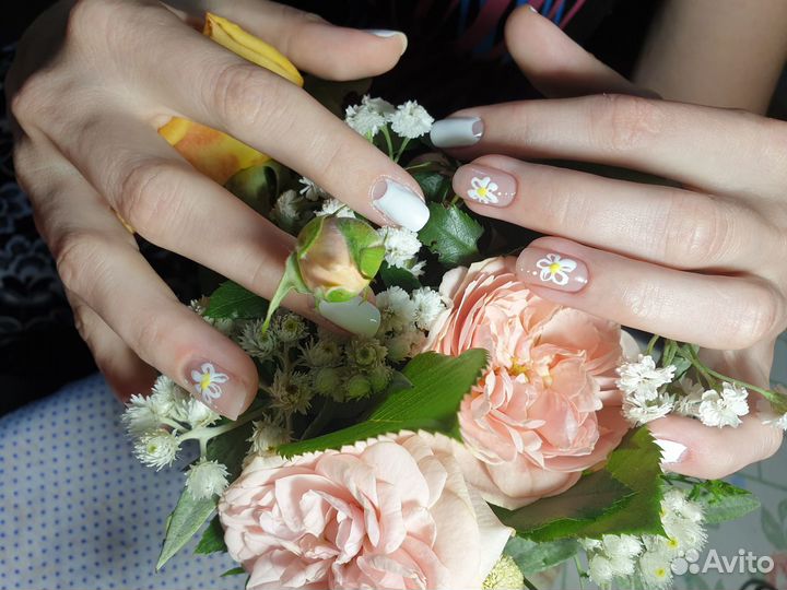 Маникюр с покрытием гель-лаком